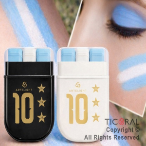 MAQUILLAJE BANDERITA ARGENTINA EN BARRA 6 GR (PACK X 3 BLISTERS)